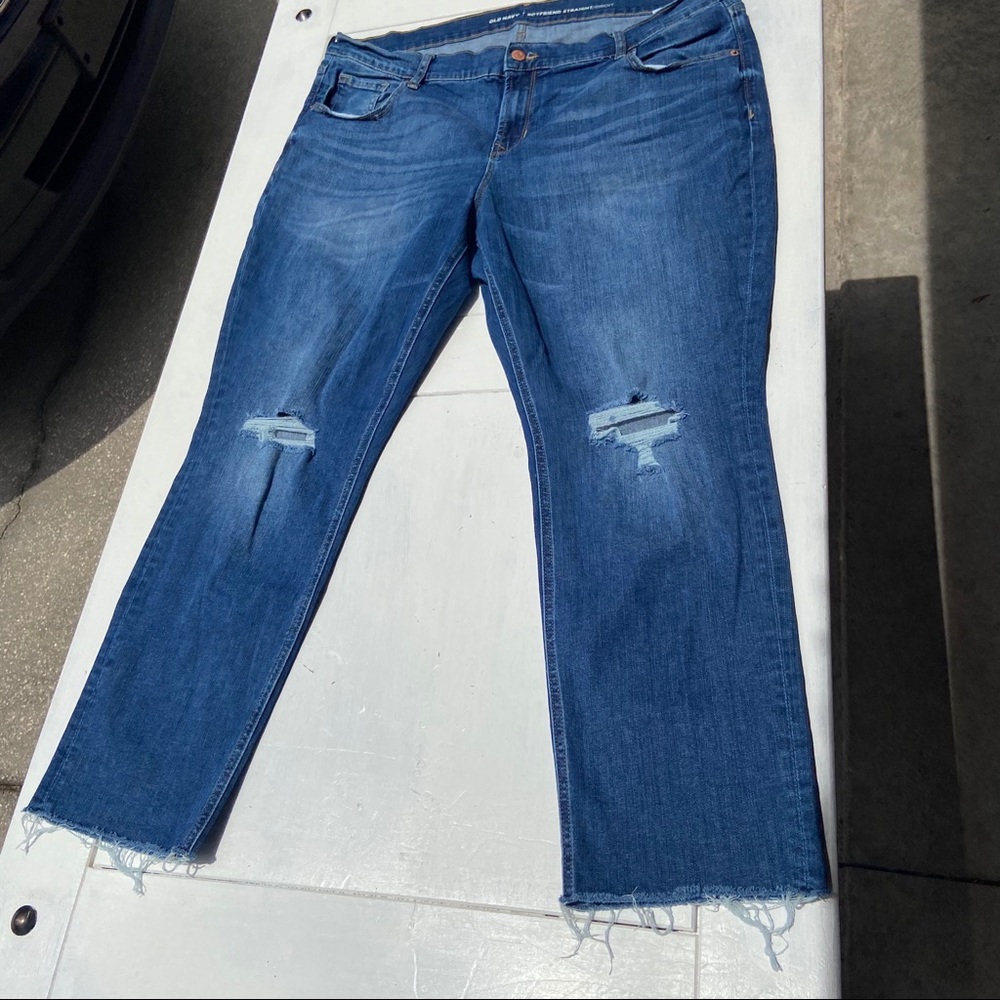 Old Navy Boyfriend Straight Droit Sz 18 Reg Jeans